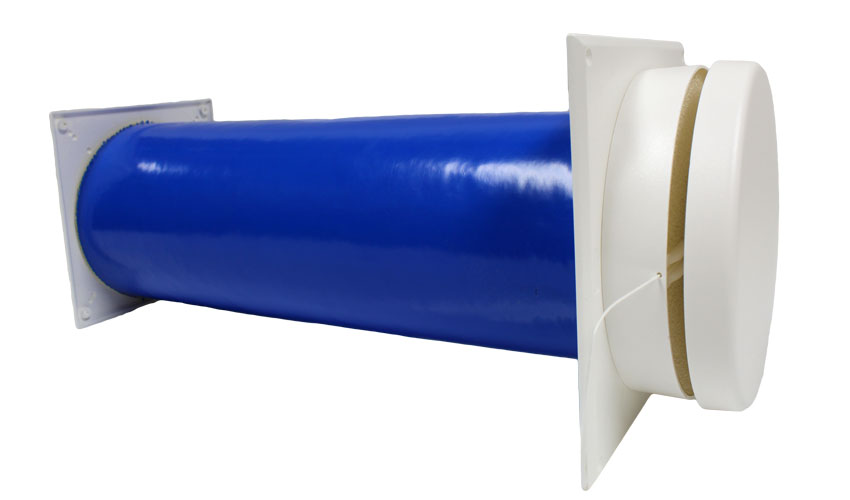 Condar noise insulated to provide filtered, draft free air and block out noise